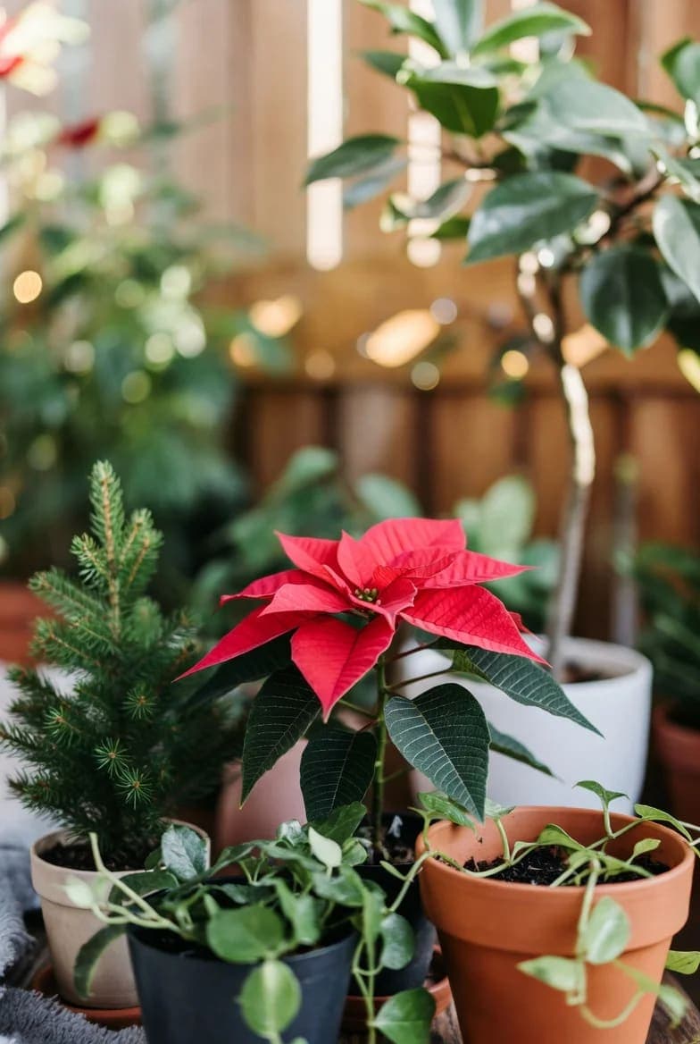 Puansetijos priežiūra: kad žydėtų ilgai