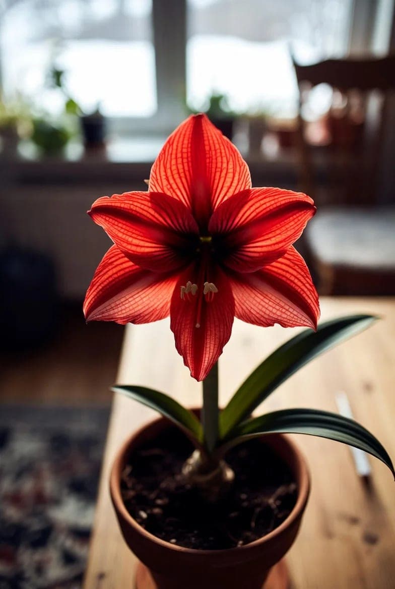 Amarilis: žiemos žvaigždė jūsų namuose