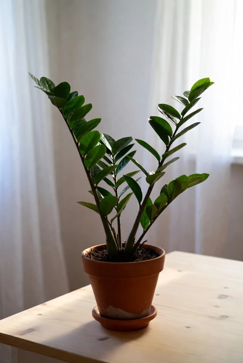 Zamiokulkas: Kodėl tai tobulas augalas pradedantiesiems?