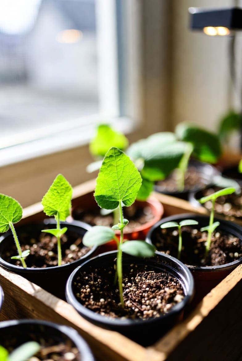 Agurkų daigų auginimas namuose: nuo sėklos iki sodinimo