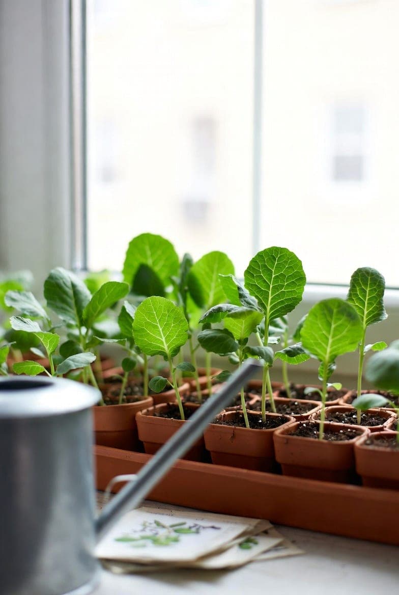 Kopūstų daigai: kada sėti ir kaip užauginti stiprius daigus