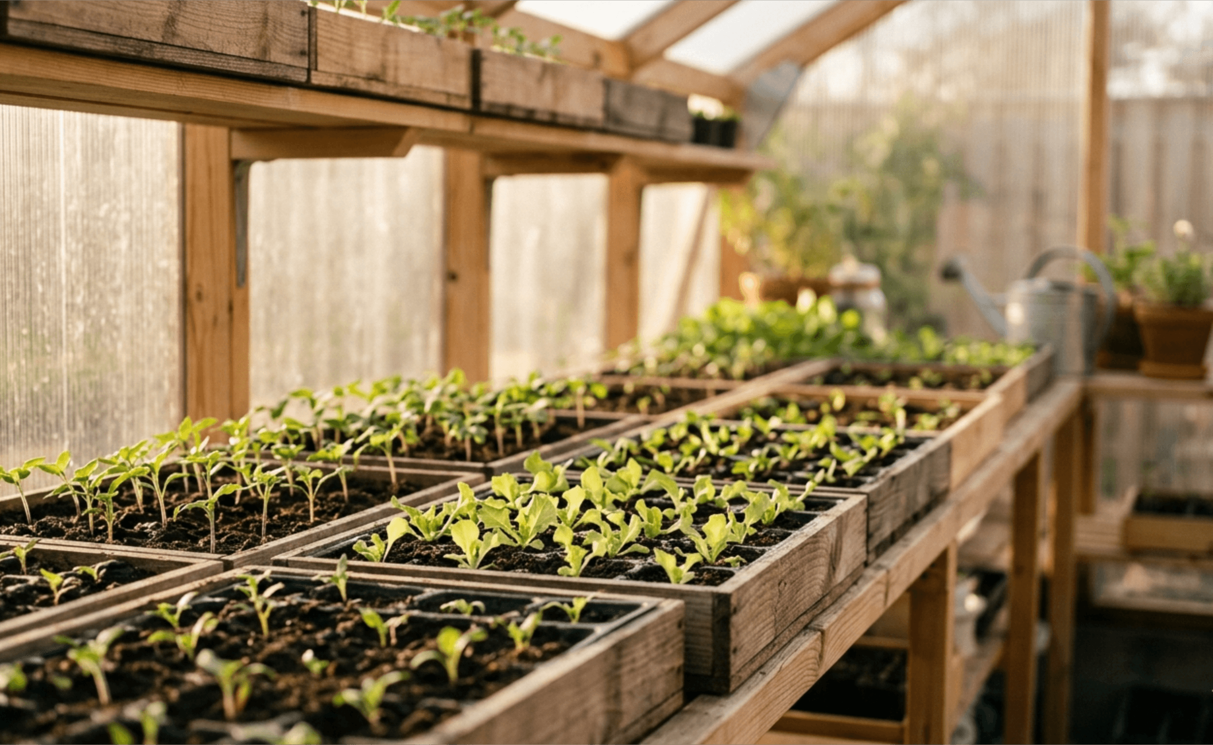 Šiltnamio pirmieji darbai pavasarį: nuo ko pradėti