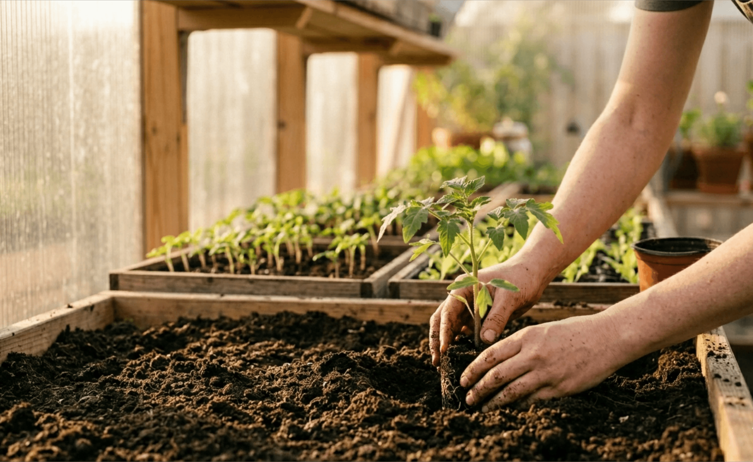 Pomidorų sodinimas į žemę: laikas, vieta ir paruošimas