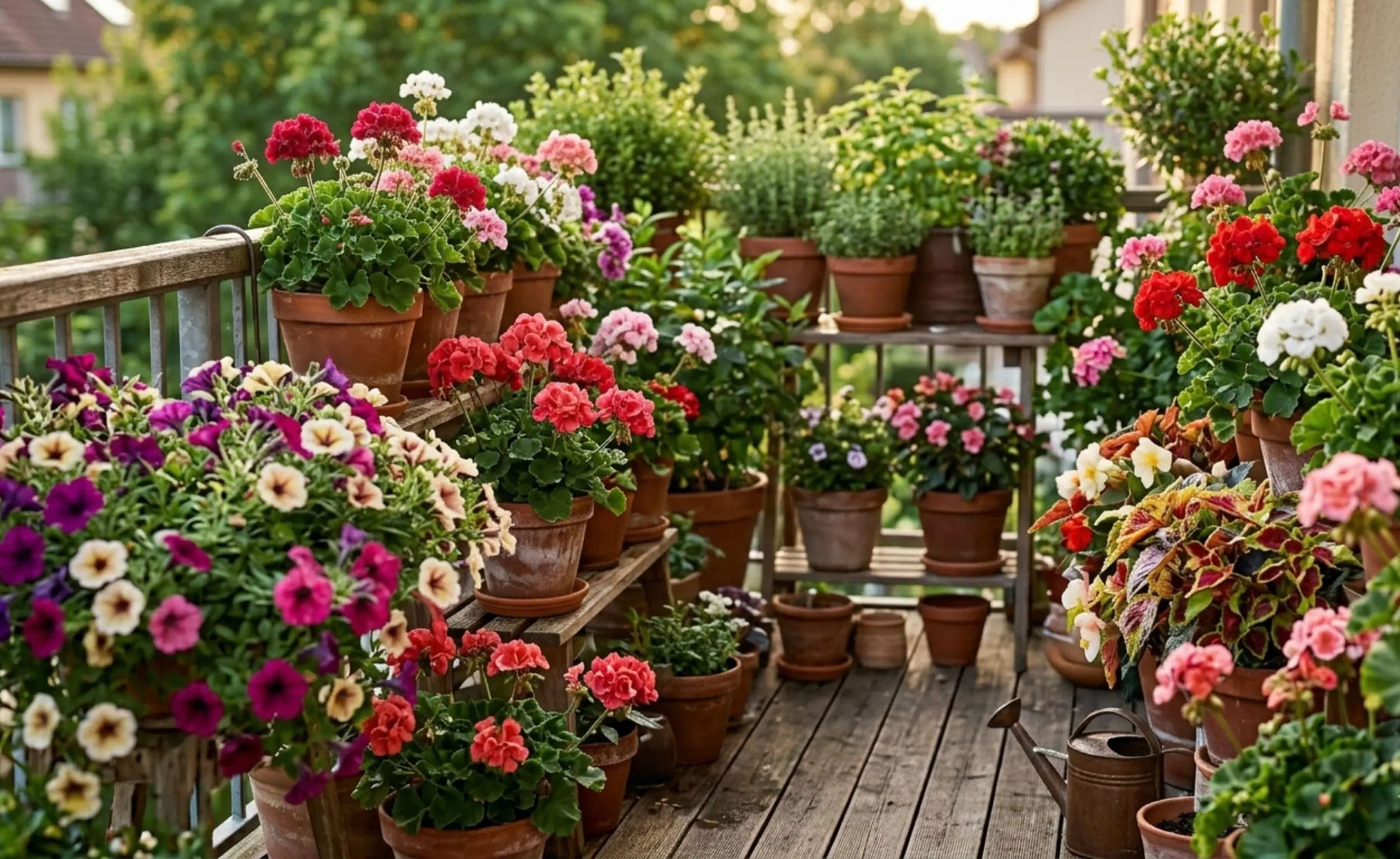 Dekoratyviniai augalai terasai ir balkonui: geriausi pasirinkimai