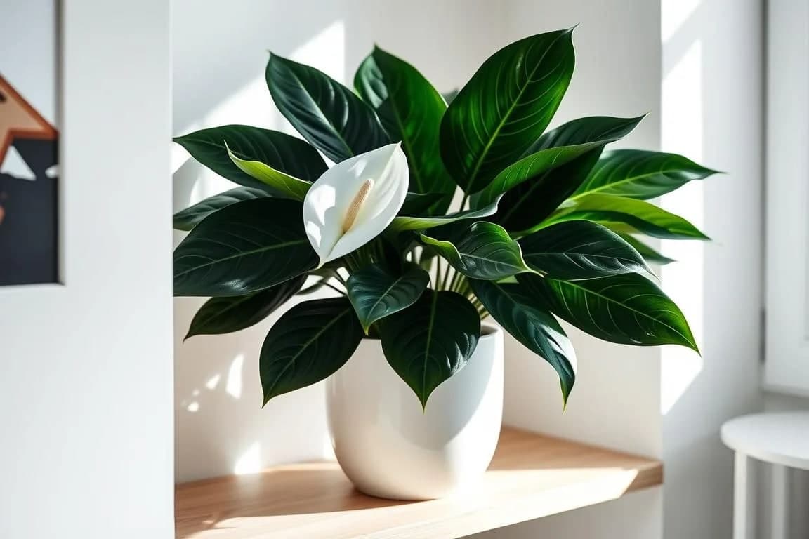 Peace lily (Spathiphyllum): priežiūra, klaidos ir kaip ją prikeldinti